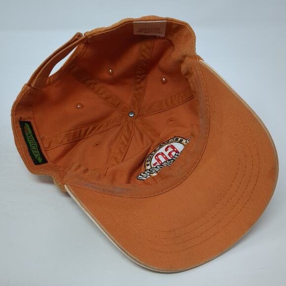 St. Croix Rod 60th Anniversary Strapback Baseball Cap Orange One Size Adjustable - Picture 7 of 10